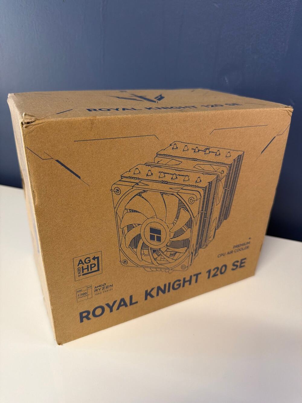 Thermalright Royal Knight 120 SE CPU Fan Cooler - Dual Fan - OPEN BOX